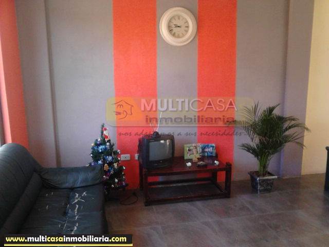 Venta de Hermosa Casa a crédito sector El Cebollar Cuenca-Ecuador