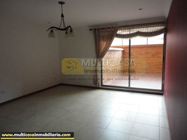 Departamento en Venta a crédito con Terraza sector Primero de Mayo Cuenca - Ecuador