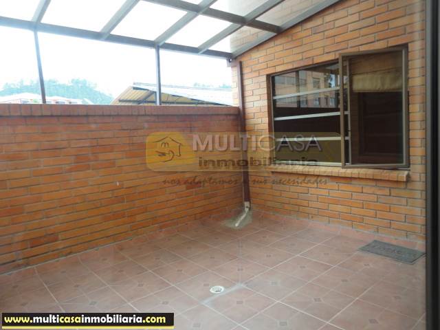 Departamento en Venta a crédito con Terraza sector Primero de Mayo Cuenca - Ecuador
