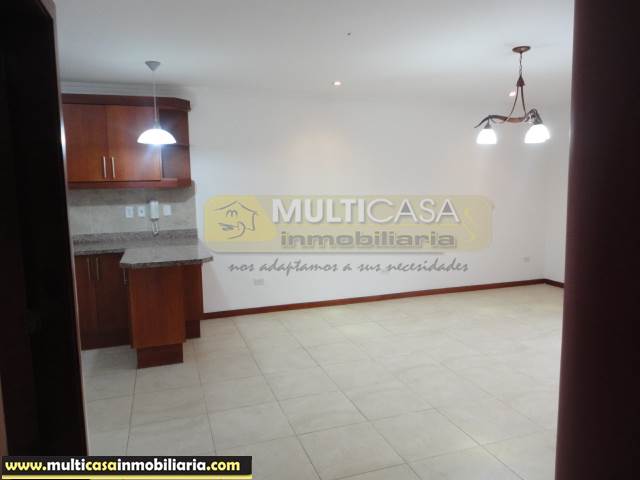 Departamento en Venta a crédito con Terraza sector Primero de Mayo Cuenca - Ecuador