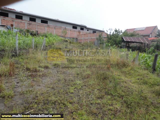 Terreno en Venta a crédito con todas las obras sector Milchichig Cuenca - Ecuador