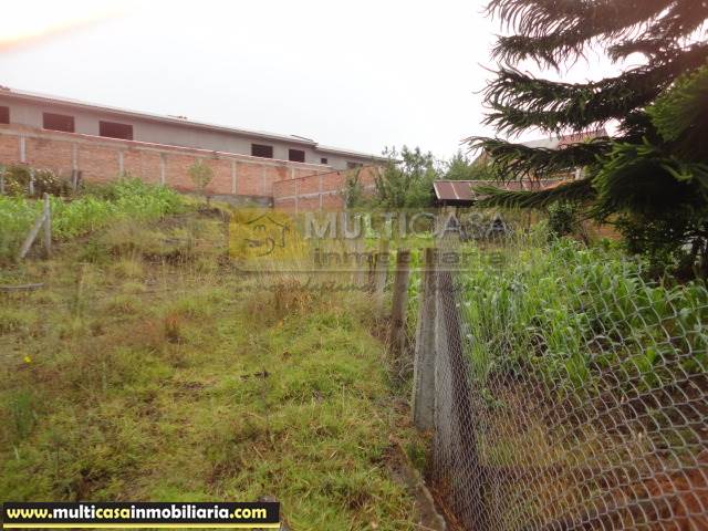 Terreno en Venta a crédito con todas las obras sector Milchichig Cuenca - Ecuador