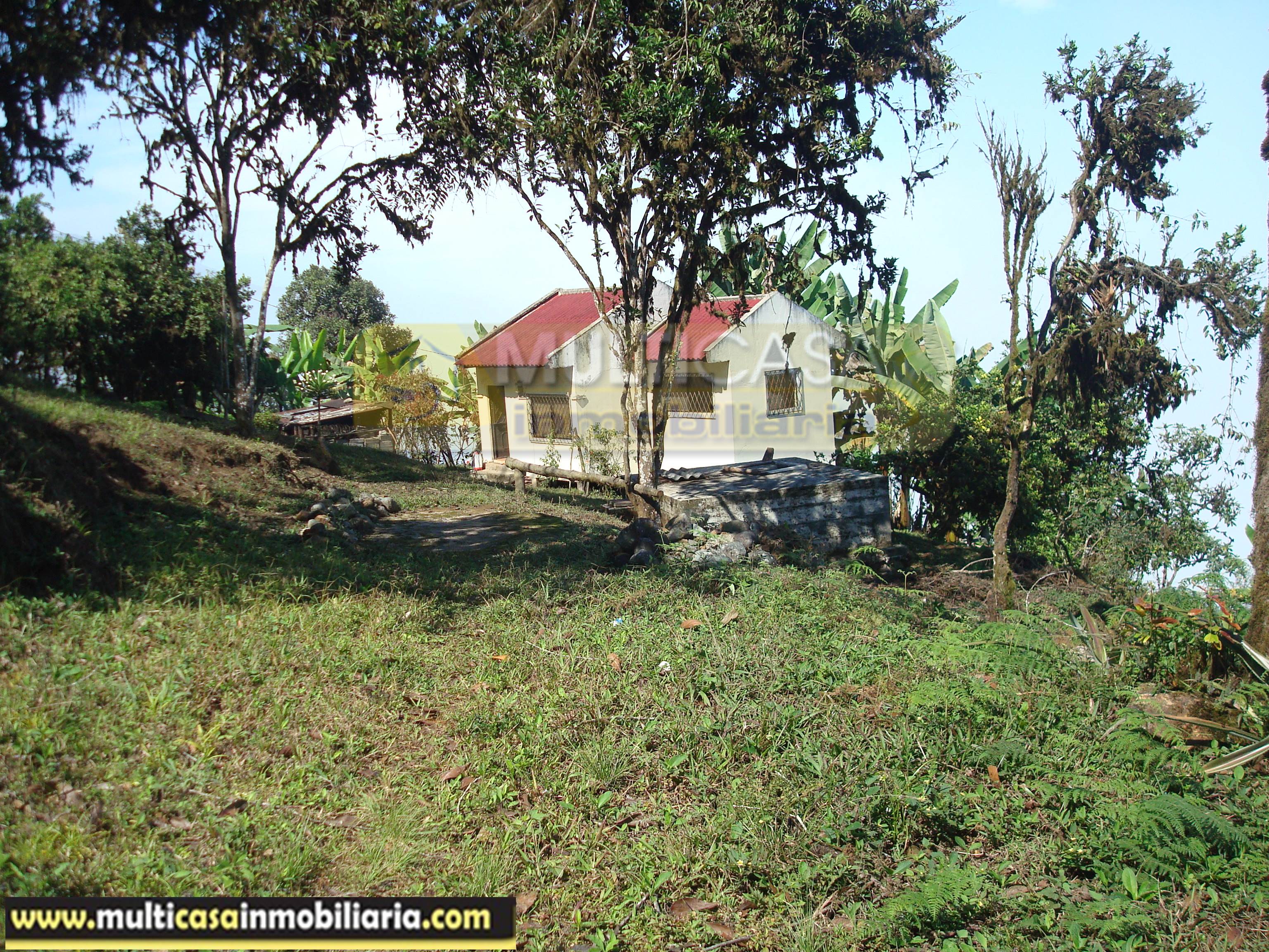 Quinta en Venta a crédito sector Molleturo-Vía Guayaquil Cuenca-Ecuador
