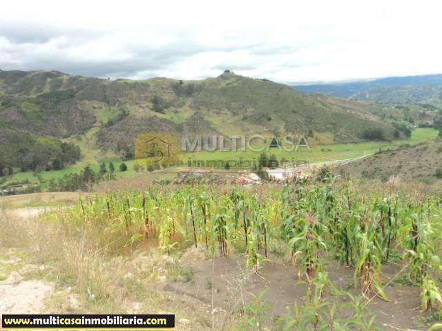 Terreno en Venta a crédito con Servicios básicos sector San Antonio Alto Cumbe - Ecuador