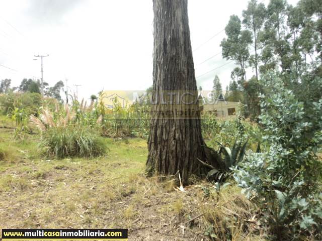 Venta de Hermoso Terreno amplio a crédito sector Tablón a 100 m de la Autopista Cuenca - Ecuador