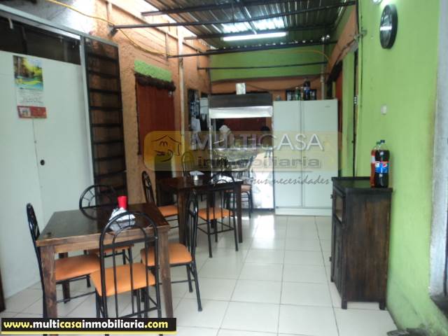 Venta de Hermosa Casa Comercial a crédito sector Totoracocha Cuenca-Ecuador