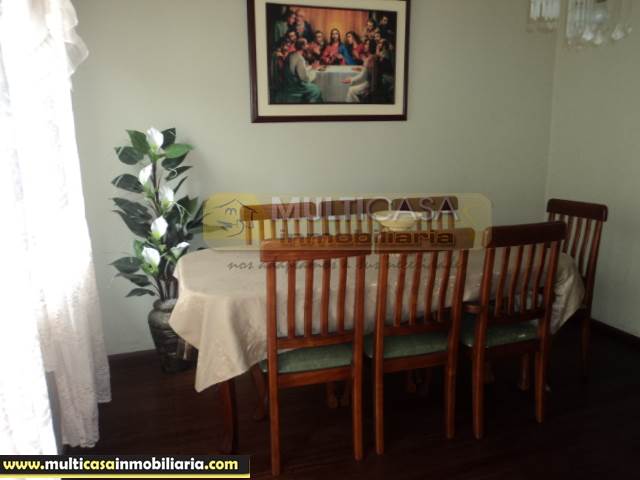 Venta de Hermosa Casa a crédito sector Juan Pablo Segundo Cuenca-Ecuador