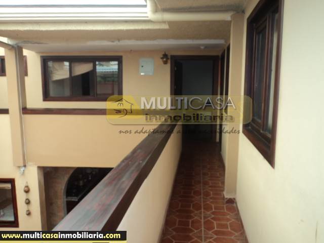 Casa Comercial en Venta a Crédito con 10 Mini Suite sector Banco Central Cuenca-Ecuador