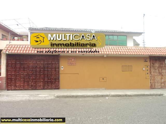 Casa Rentera en Venta a Crédito sector Banco Central Cuenca-Ecuador