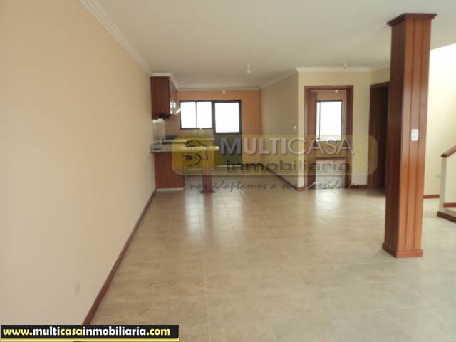 Arriendo de Hermosa Casa por estrenar en Arenal Alto Cuenca - Ecuador