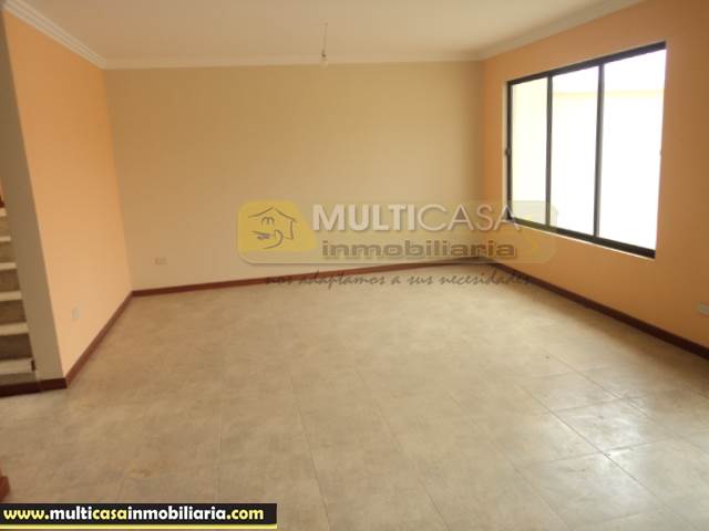 Arriendo de Hermosa Casa por estrenar en Arenal Alto Cuenca - Ecuador