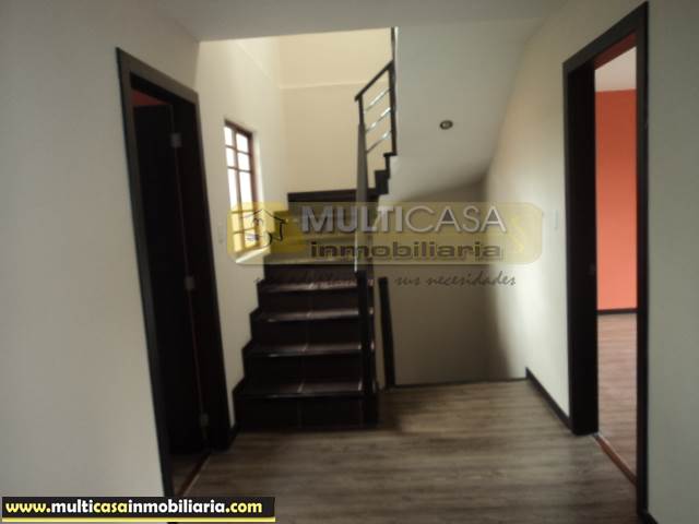Venta de Hermosa Casa por estrenar a crédito sector Colegio de Arquitectos Cuenca-Ecuador