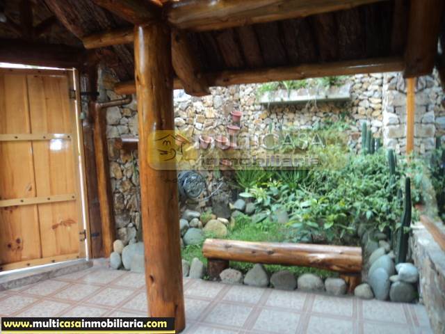 Venta de Hermosa Casa Rustica por estrenar a crédito sector Mall de Racar Cuenca-Ecuador