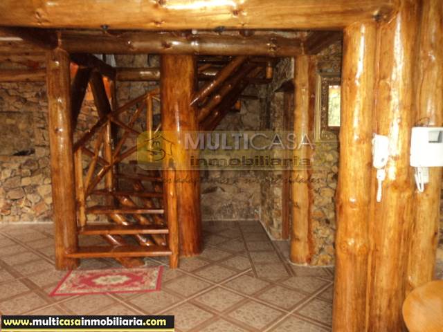Venta de Hermosa Casa Rustica por estrenar a crédito sector Mall de Racar Cuenca-Ecuador