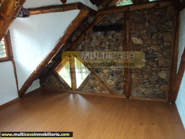 Venta de Hermosa Casa Rustica por estrenar a crédito sector Mall de Racar Cuenca-Ecuador