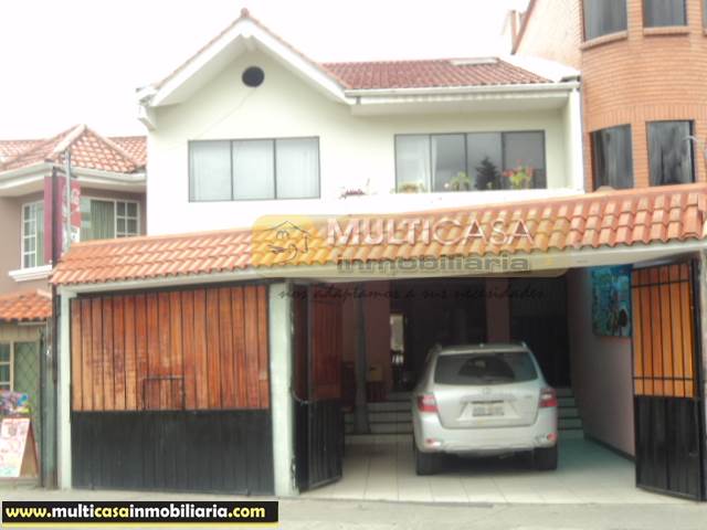 Casa Comercial en Venta a crédito sector Av. Primero de Mayo Cuenca-Ecuador