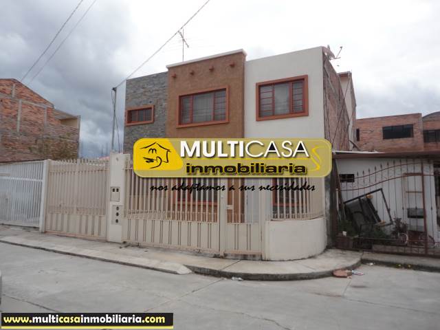 Villa en Venta a crédito sector El Cebollar Cuenca-Ecuador