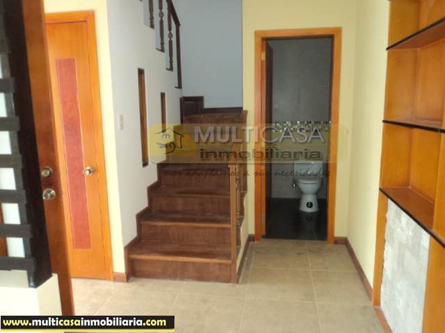 Casa en Venta a Crédito en Condominio Privado Sector Ricaurte-Molinopamba Cuenca-Ecuador