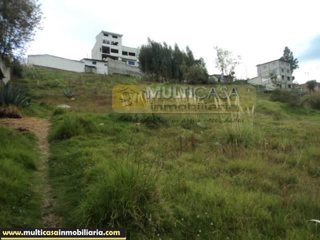 Terreno en Venta a Crédito Sector Lazareto Cuenca - Ecuador