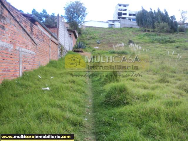 Terreno en Venta a Crédito Sector Lazareto Cuenca - Ecuador