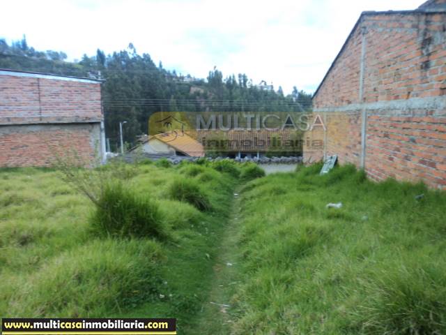Terreno en Venta a Crédito Sector Lazareto Cuenca - Ecuador