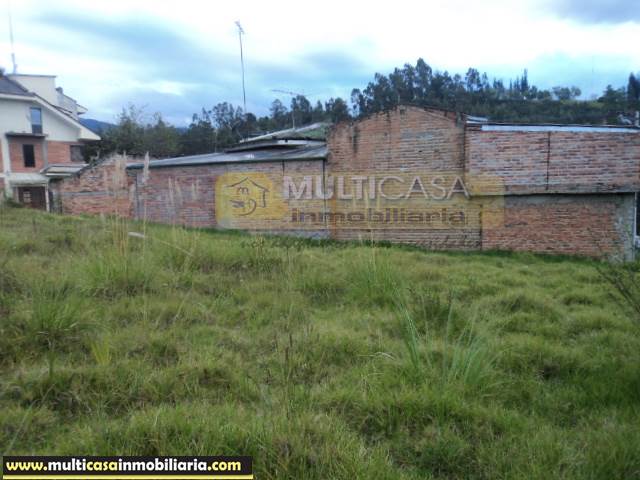Terreno en Venta a Crédito Sector Lazareto Cuenca - Ecuador