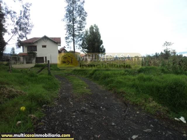 Venta de Hermoso Terreno a crédito sector El Tejar Cuenca - Ecuador