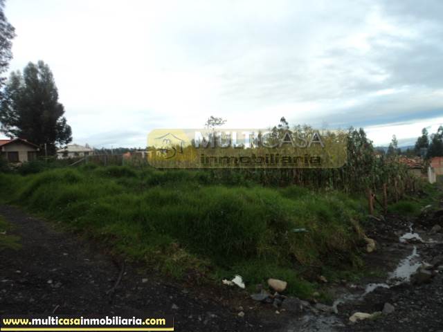 Venta de Hermoso Terreno a crédito sector El Tejar Cuenca - Ecuador