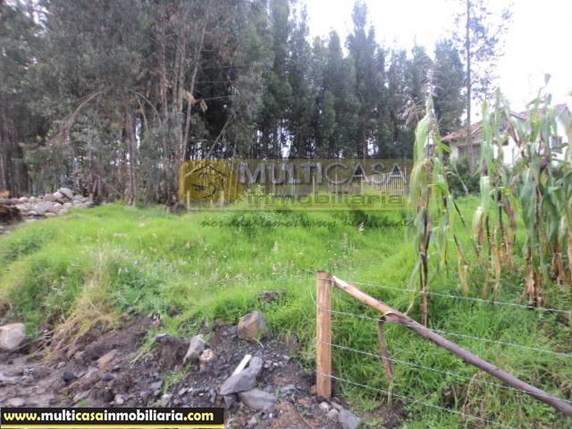 Venta de Hermoso Terreno a crédito sector El Tejar Cuenca - Ecuador