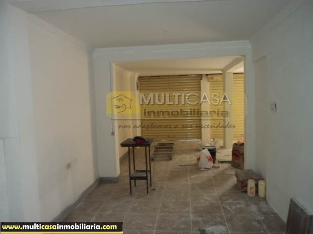 Venta de Hermosa Casa con Local Comercial a crédito sector Paraíso Cuenca-Ecuador