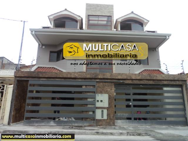 Casa Rentera en Venta de cinco departamentos Sector Totoracocha Cuenca-Ecuador