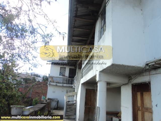 Casa Rentera dos departamentos en Venta a Crédito Sector Las Pencas Altas  Cuenca-Ecuador