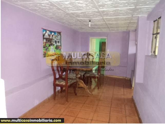 Casa Rentera dos departamentos en Venta a Crédito Sector Las Pencas Altas  Cuenca-Ecuador