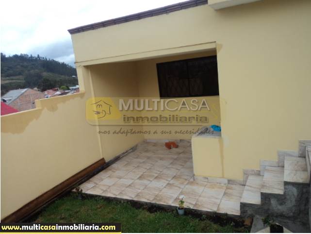 Venta de Hermosa Casa a crédito sector Totoracocha Cuenca-Ecuador