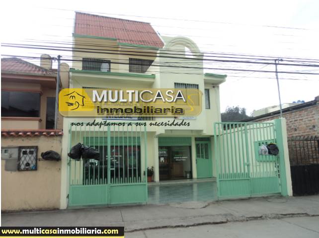 Casa de siete Departamentos en Venta a crédito Sector Parque Iberia  Cuenca-Ecuador