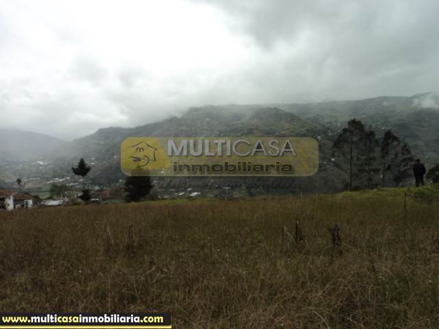 Venta de Hermoso Terreno a crédito sector Pirincay Alto Paute - Ecuador