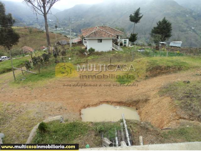 Venta de Hermoso Terreno a crédito sector Pirincay Alto Paute - Ecuador