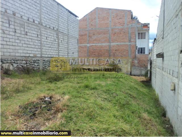 Venta de Hermoso Terreno a crédito sector Patamarca Cuenca - Ecuador