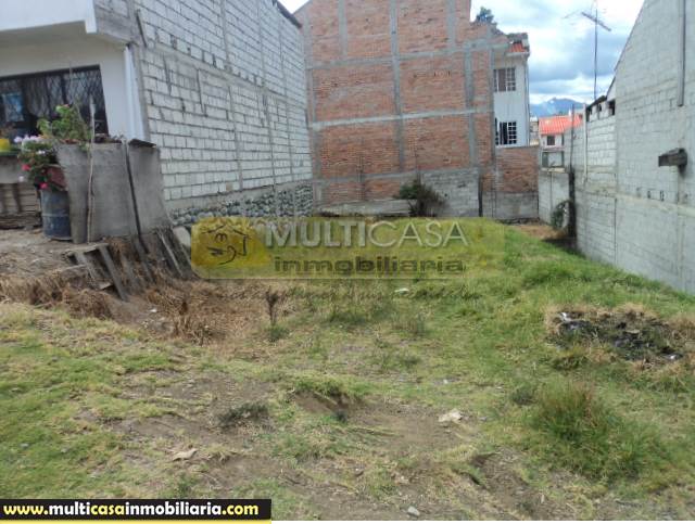 Venta de Hermoso Terreno a crédito sector Patamarca Cuenca - Ecuador