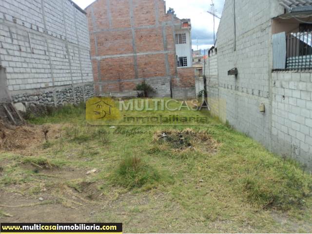 Venta de Hermoso Terreno a crédito sector Patamarca Cuenca - Ecuador