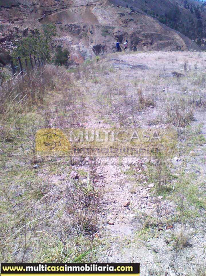 Terreno en Venta a Crédito Sector El Descanso - Guachun Vía Azogues - Ecuador