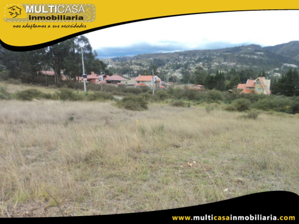 Venta de hermoso terreno sector Challuabamba  Cuenca- Ecuador