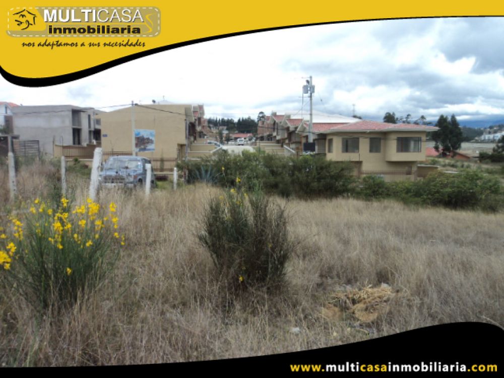 Venta de hermoso terreno sector Challuabamba  Cuenca- Ecuador