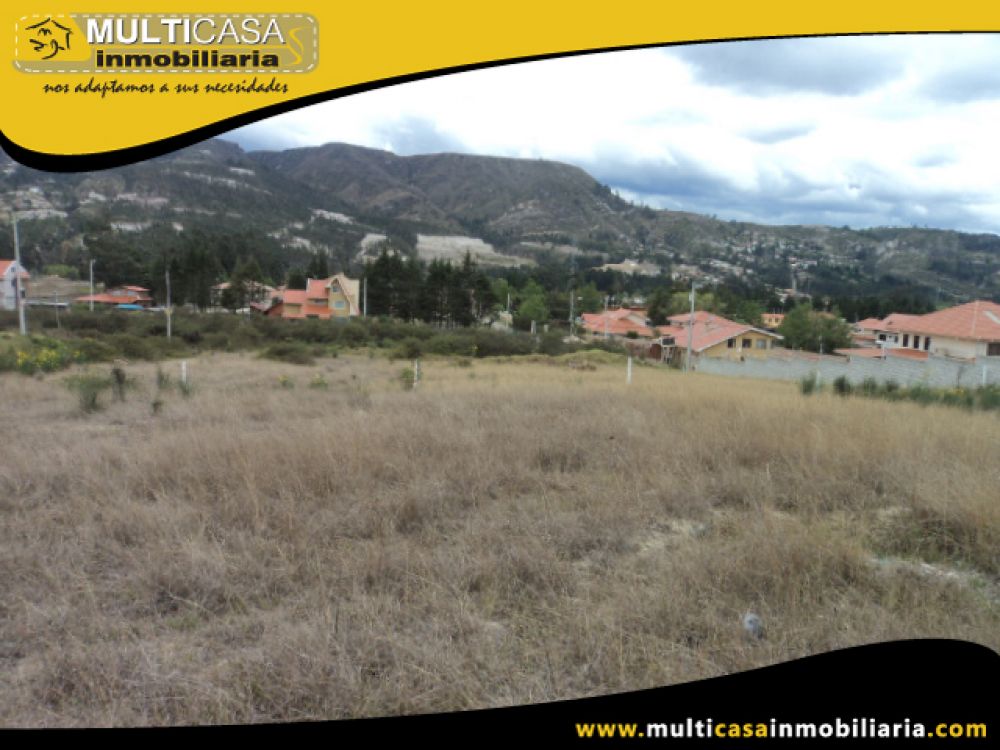 Venta de hermoso terreno sector Challuabamba  Cuenca- Ecuador