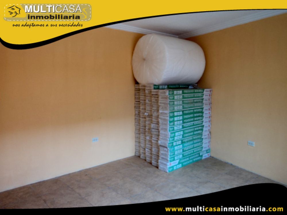Casa en Venta a Crédito Sector Quinta Chica Baja Cuenca-Ecuador