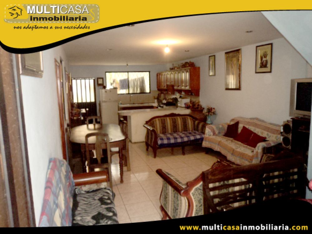 Venta de Hermosa Casa Rentera a crédito sector Control Sur Cuenca-Ecuador