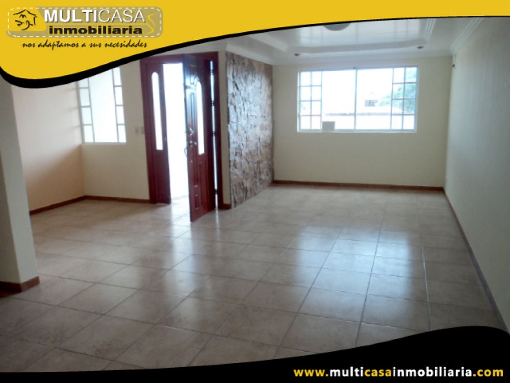 Venta de Hermosa Casa con excelentes acabados a crédito sector El Cebollar Cuenca-Ecuador