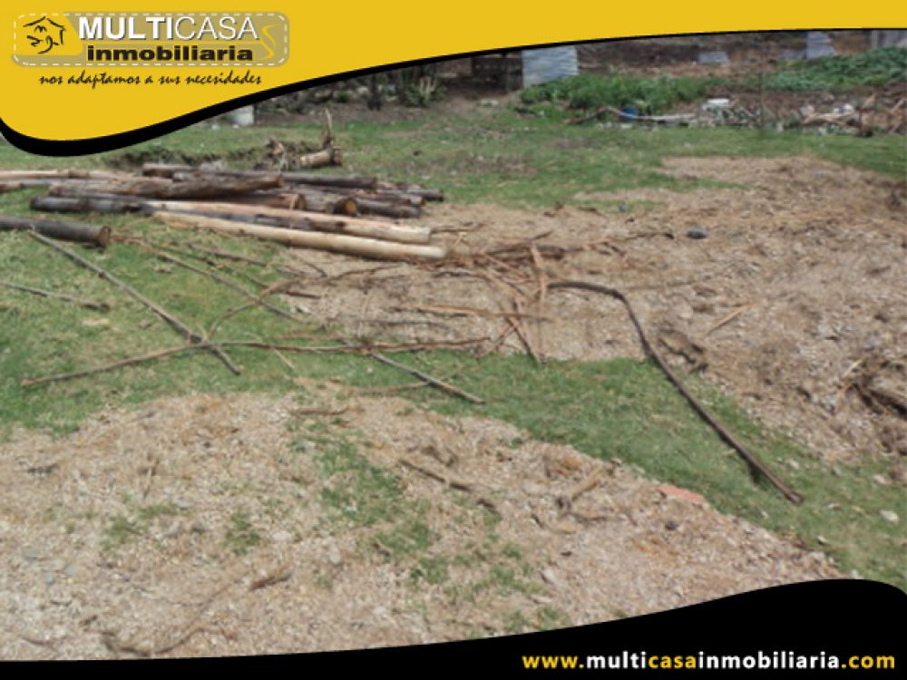 Venta de Hermoso terreno a crédito Sector Baguanchi  Cuenca - Ecuador