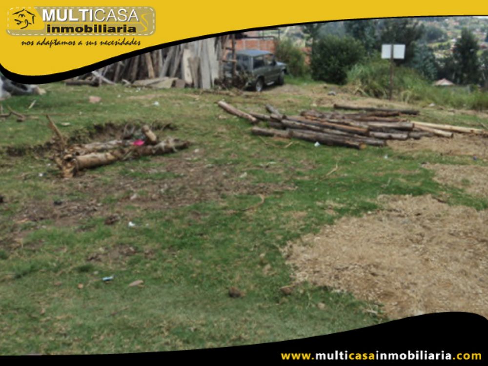 Venta de Hermoso terreno a crédito Sector Baguanchi  Cuenca - Ecuador