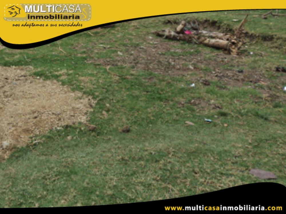 Venta de Hermoso terreno a crédito Sector Baguanchi  Cuenca - Ecuador